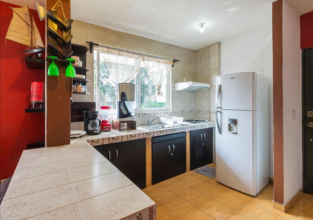 Hermoso Depa De 3 Recamaras Y 2 Banos En El Centro De Coyoacan Apartment Mexico City Luaran gambar