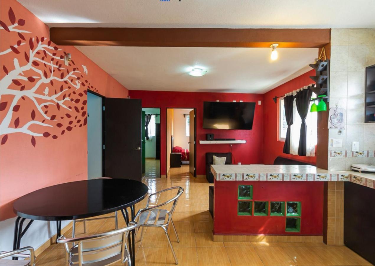 Hermoso Depa De 3 Recamaras Y 2 Banos En El Centro De Coyoacan Apartment Mexico City Luaran gambar